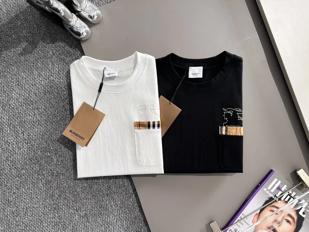 BBR BURBERRY 2026New Arrival logo Same Style t · 260 100％ · 32 · ：Black Size：S M L XL